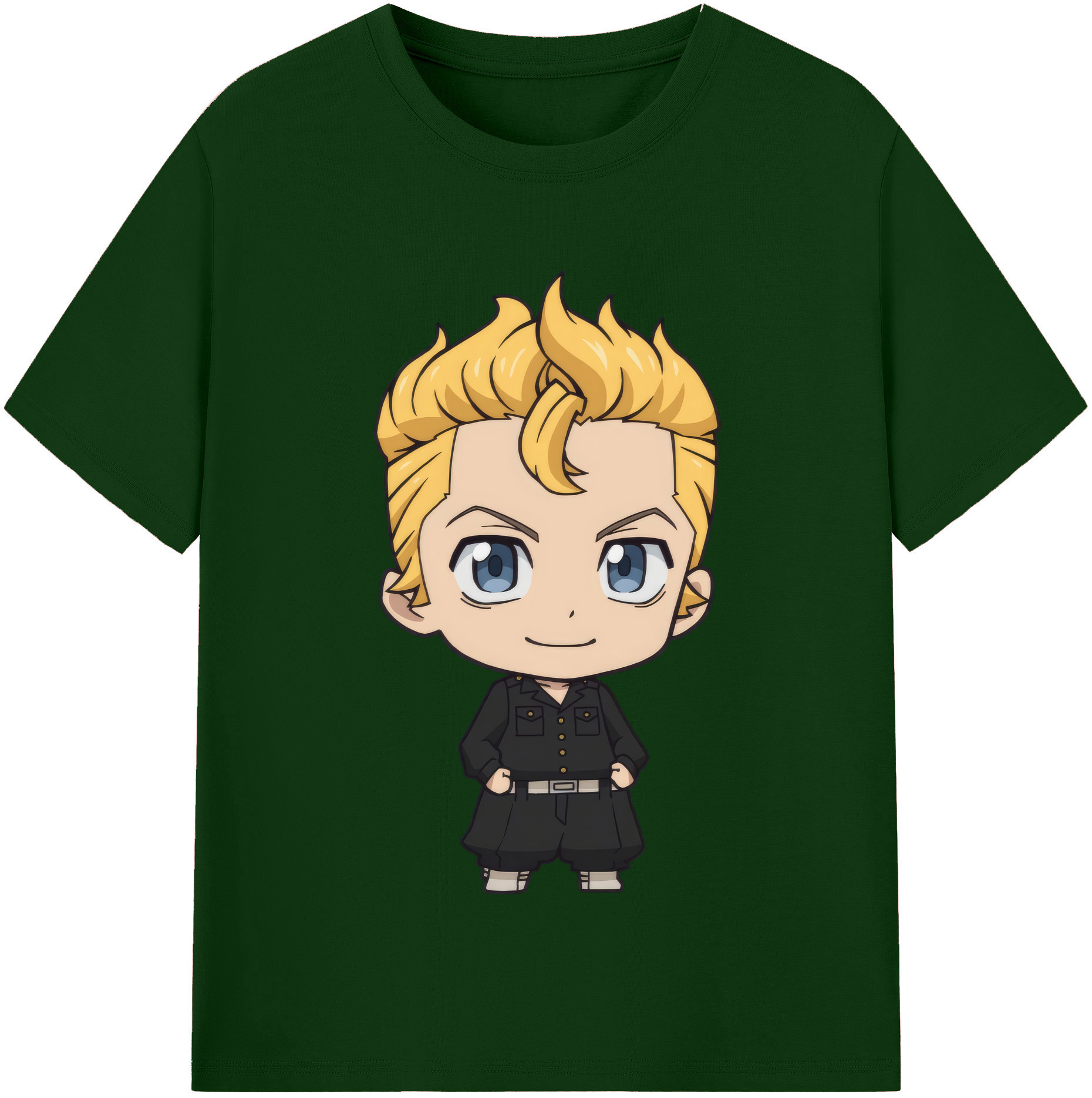 （画像用） 東京リベンジャーズ Tokyo Revengers 綿100％半袖Tシャツ（フロントプリント）